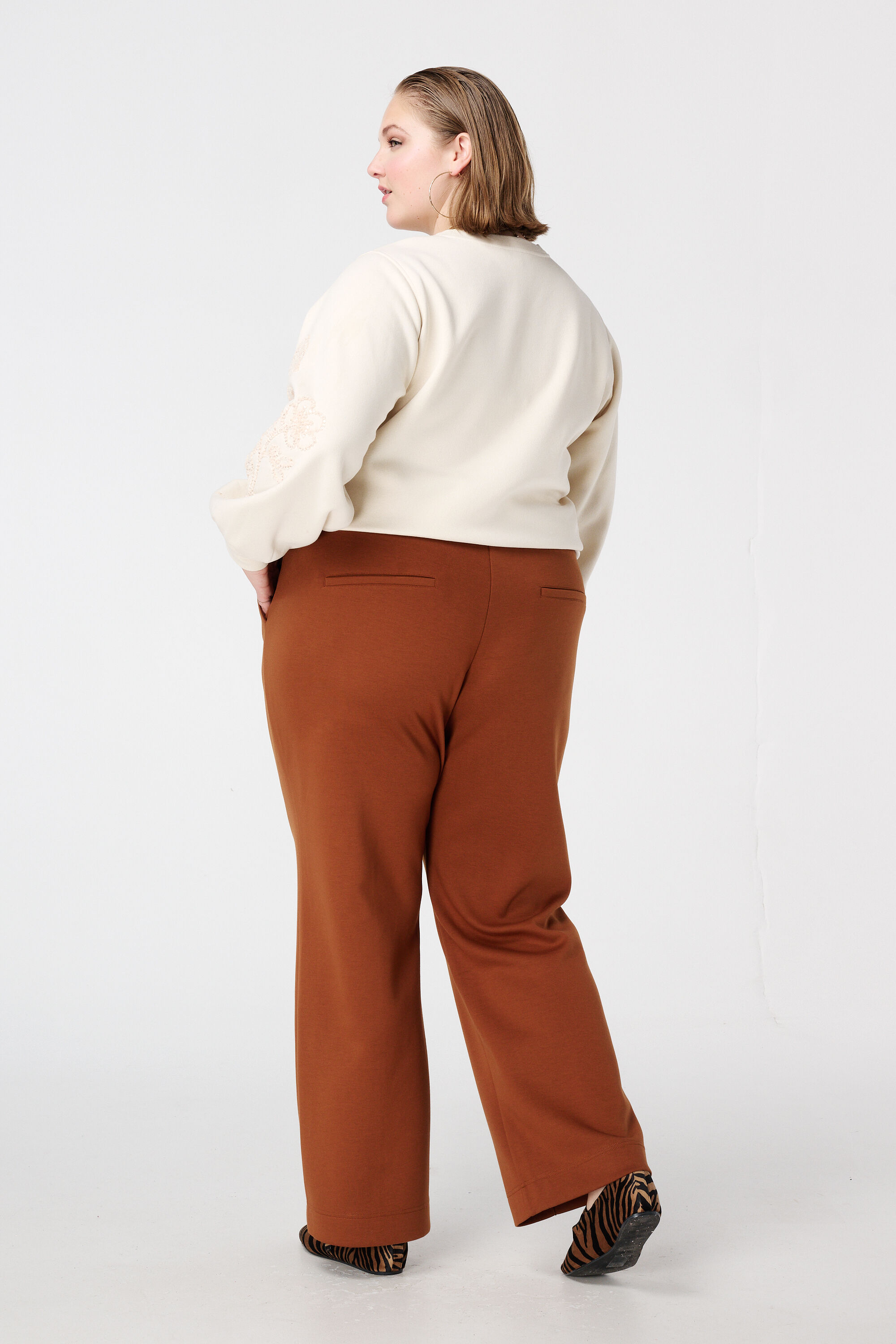 Broek met deelnaad image number 3