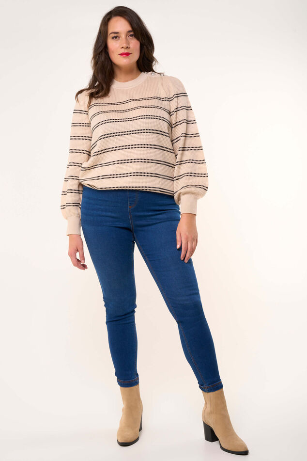 Slim fit 30 inch tregging POPPY image number 6