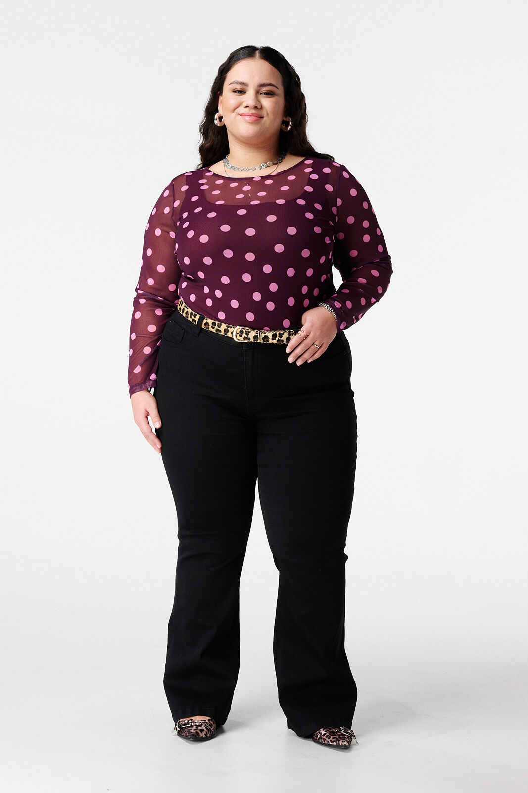 Flared leg jeans JASMIN