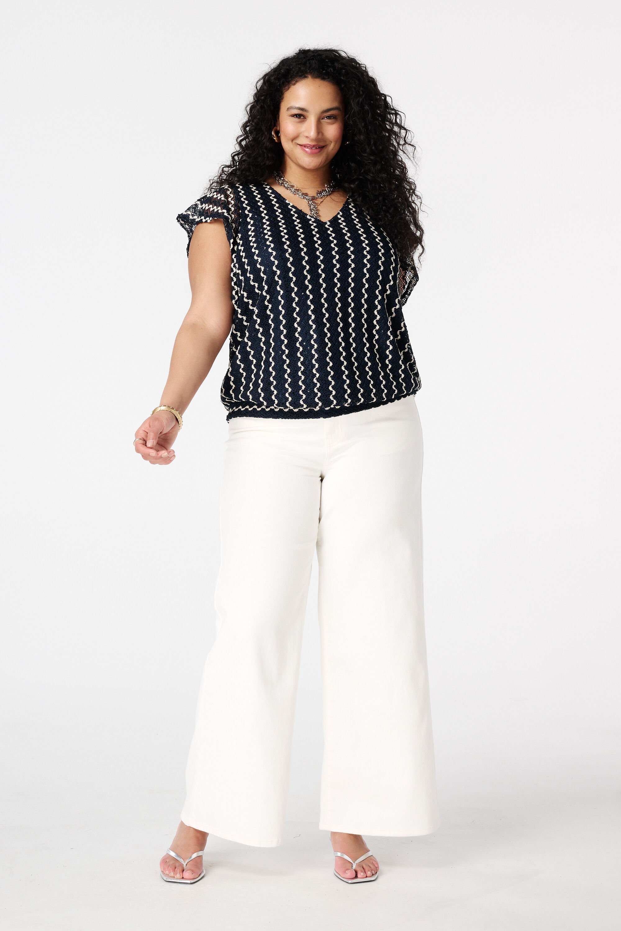 Top met vlindermouwen image number 5