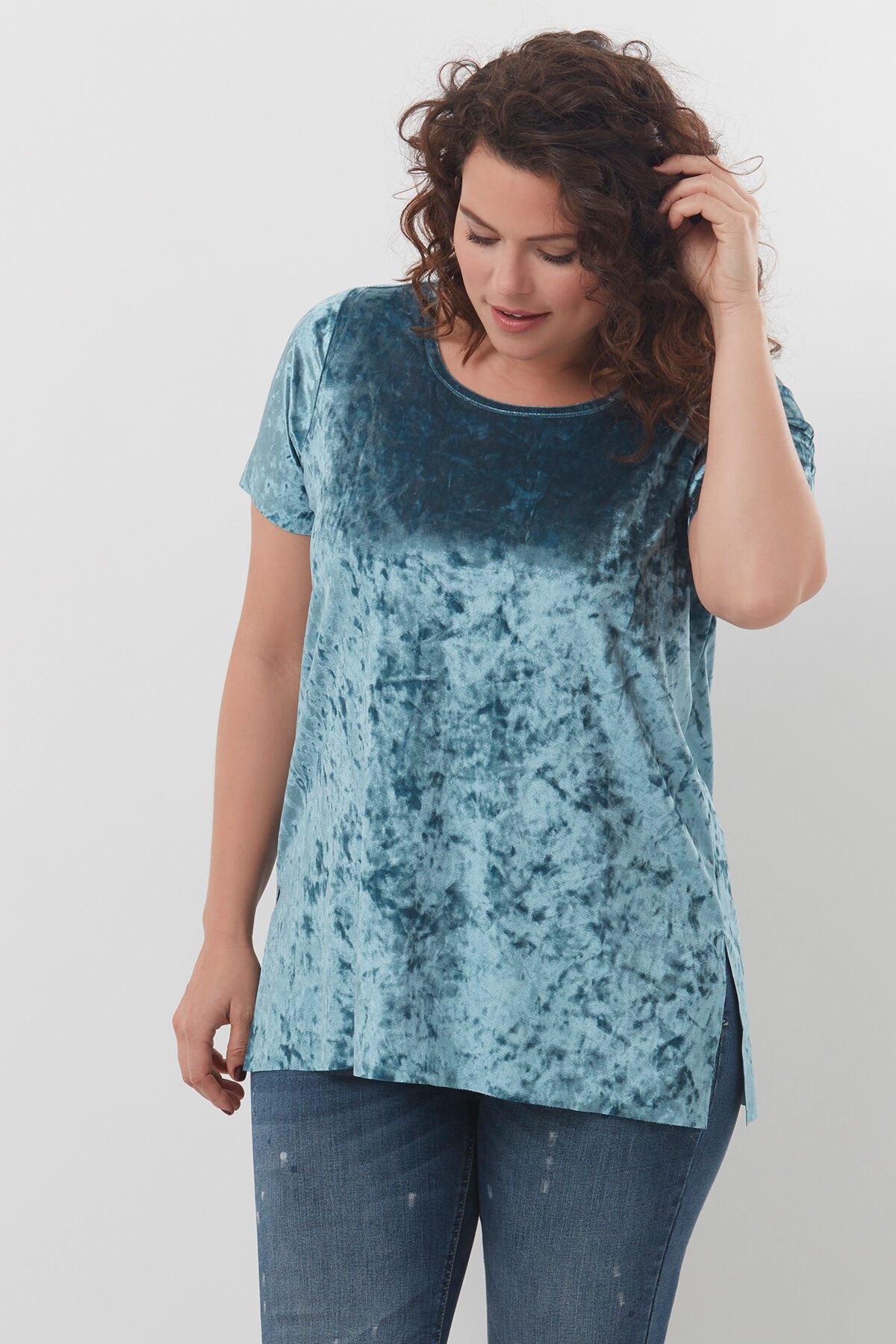 Velvet top dames deals