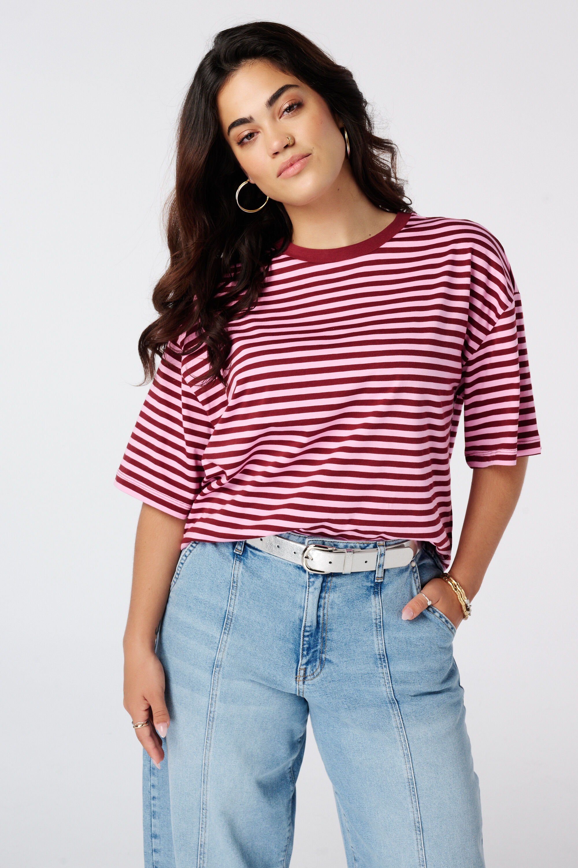 Gestreept t-shirt
