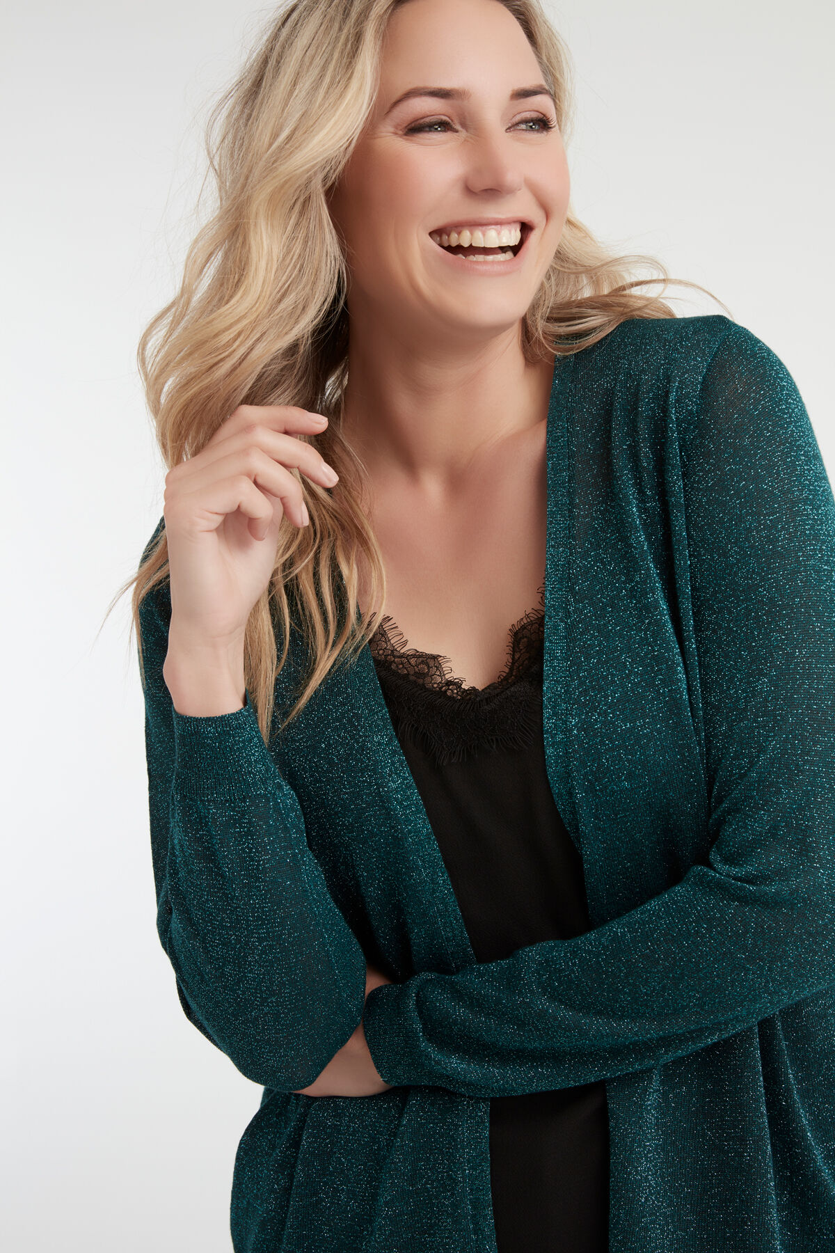 Lurex vest image number 4