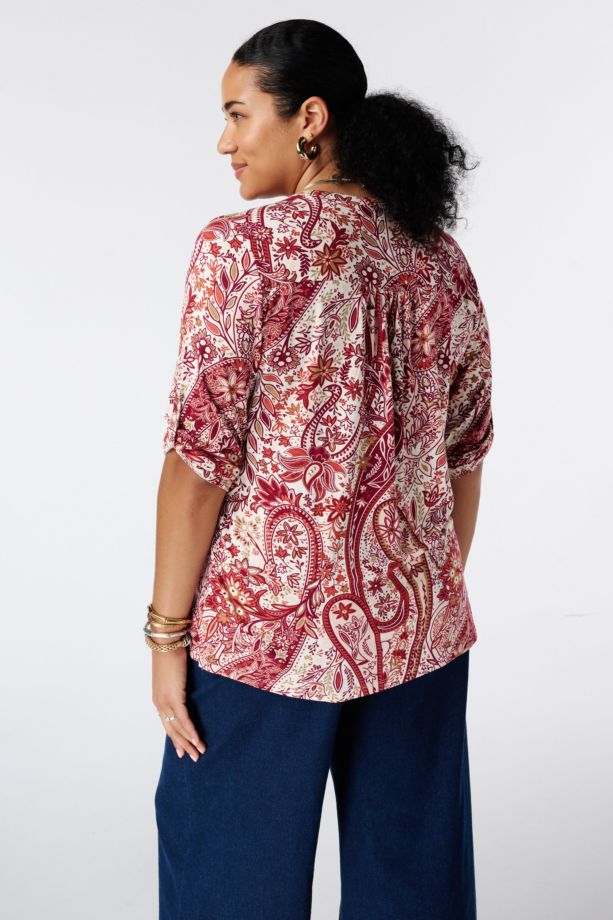 Top met print image number 3