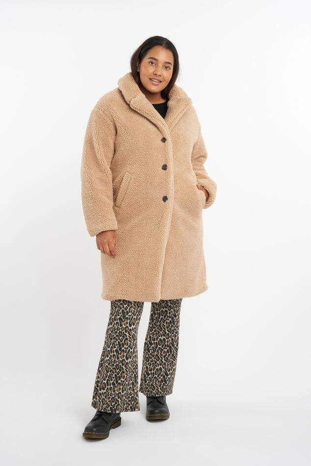 Oversized teddy jas image number 5