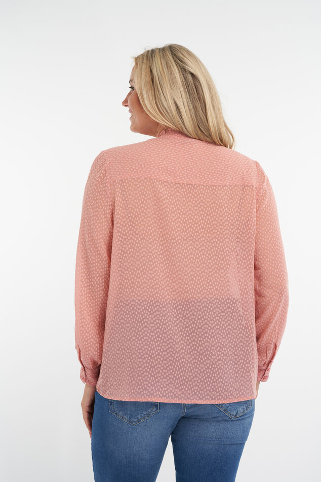 Blouse met stipjes image number 3