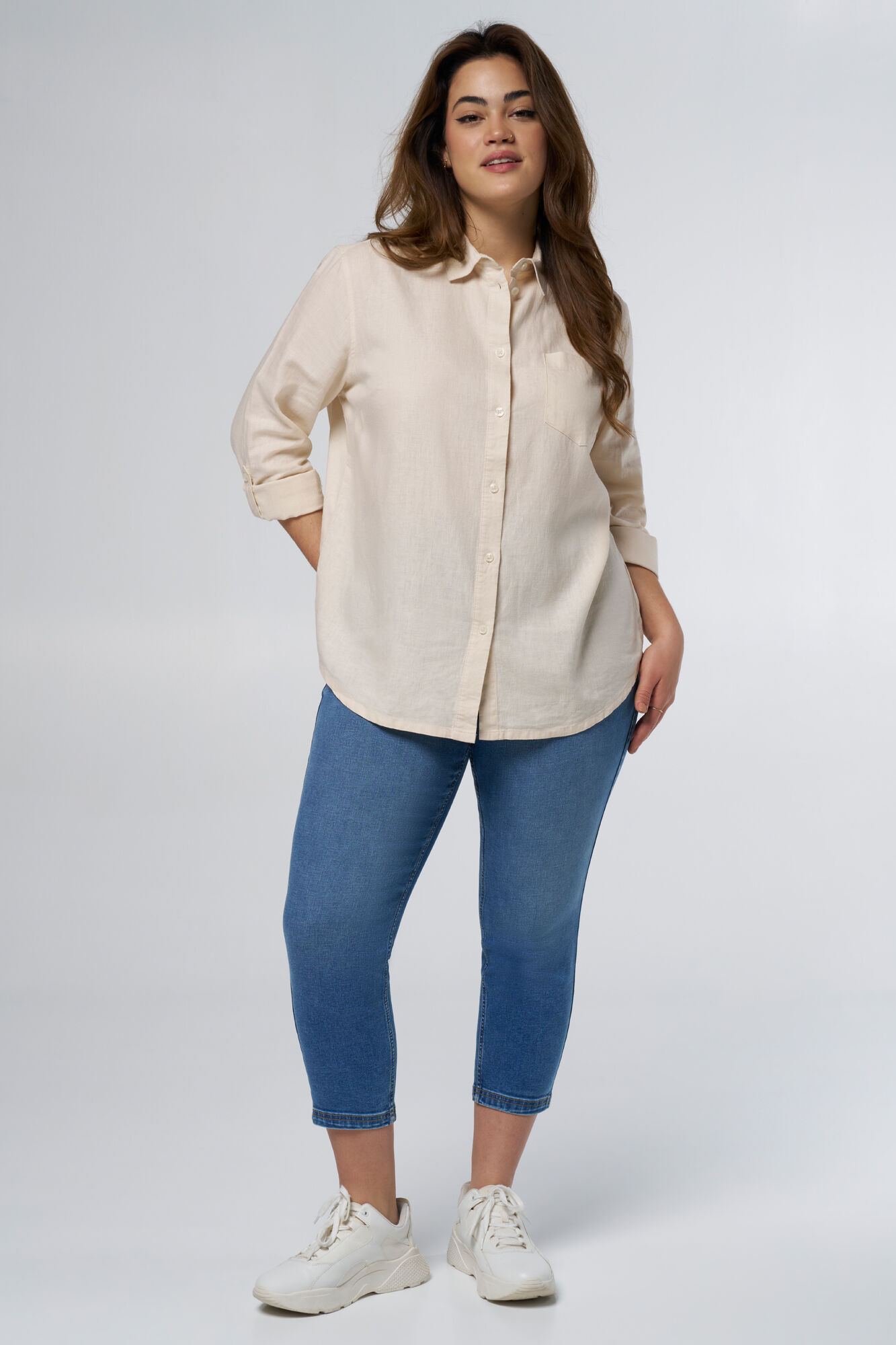 Linnen blouse image number 5