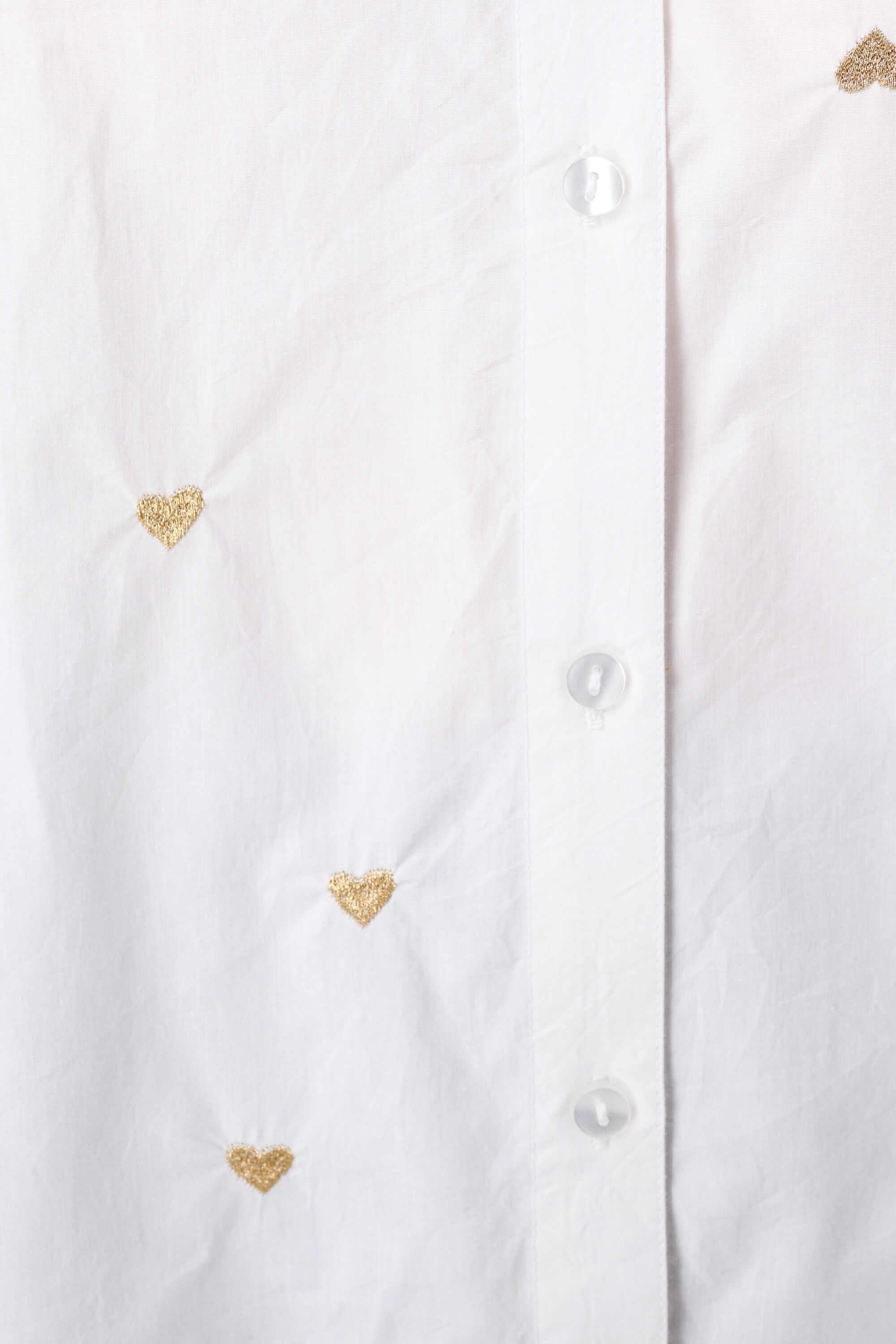 Blouse met geborduurde hartjes image number 6