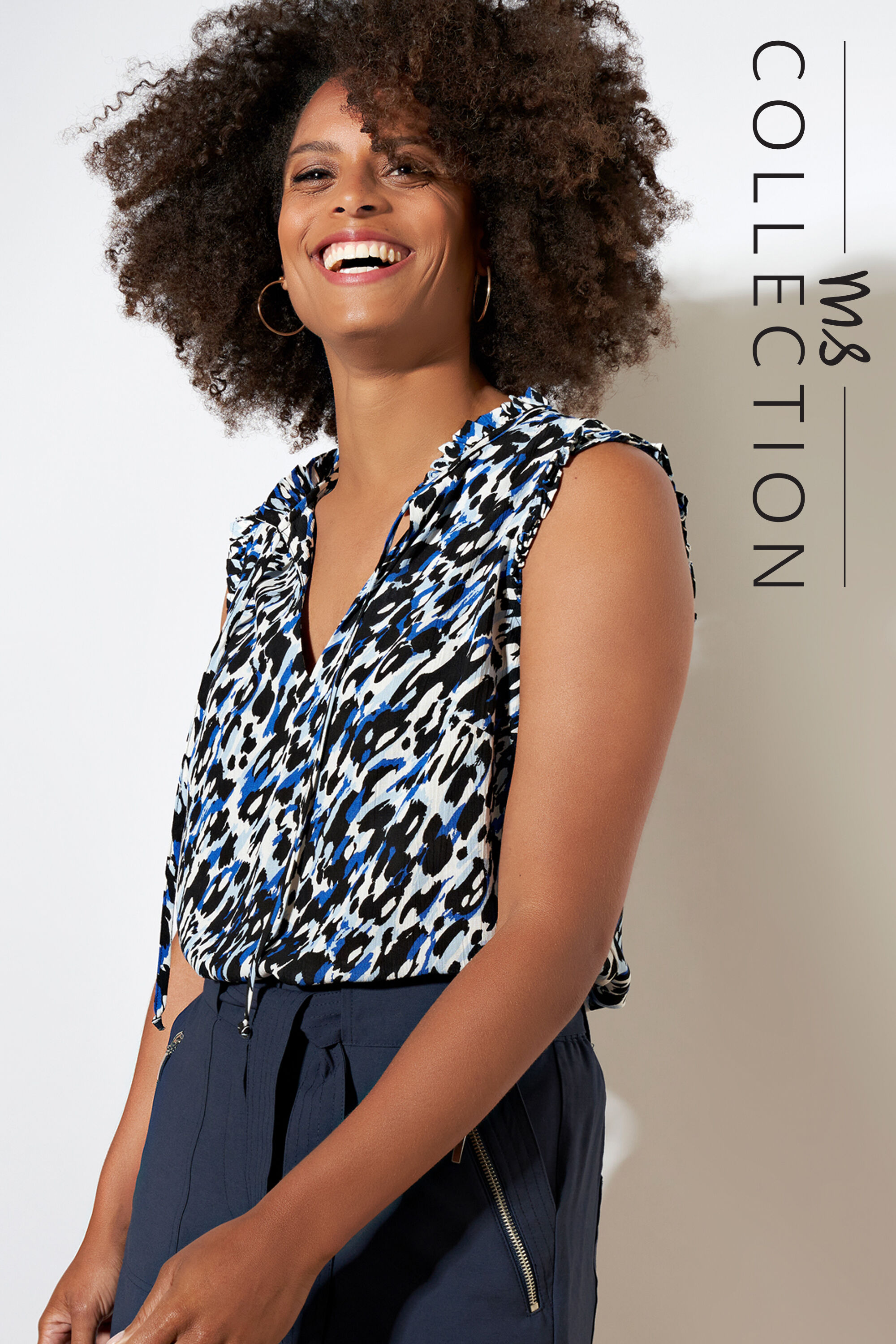 Mouwloze hotsell blouse dames