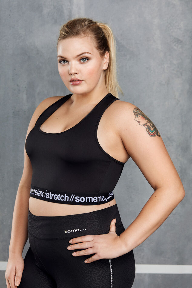 Sportlegging met luipaardprint image number 4