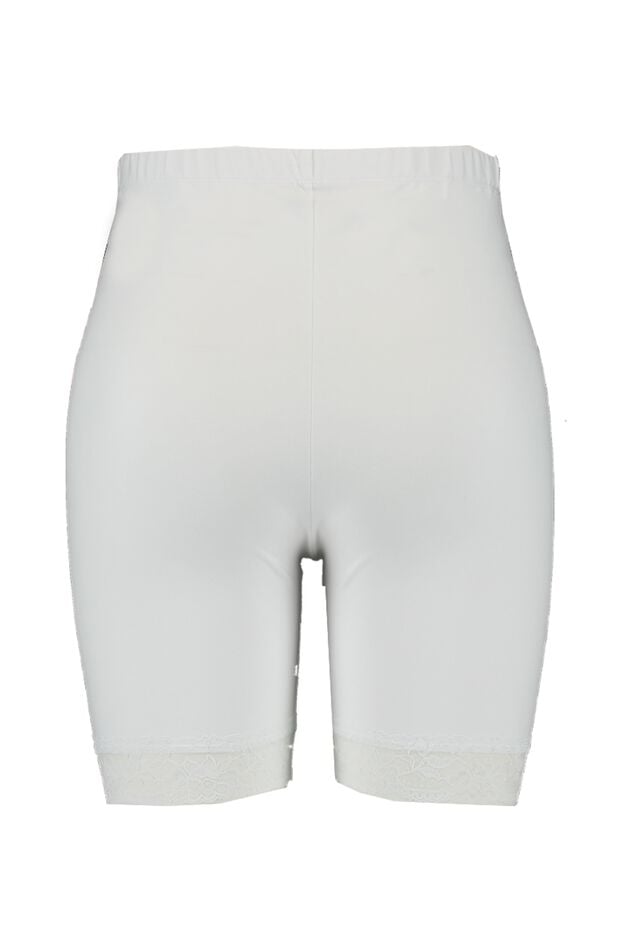 Korte legging met kant image number 2