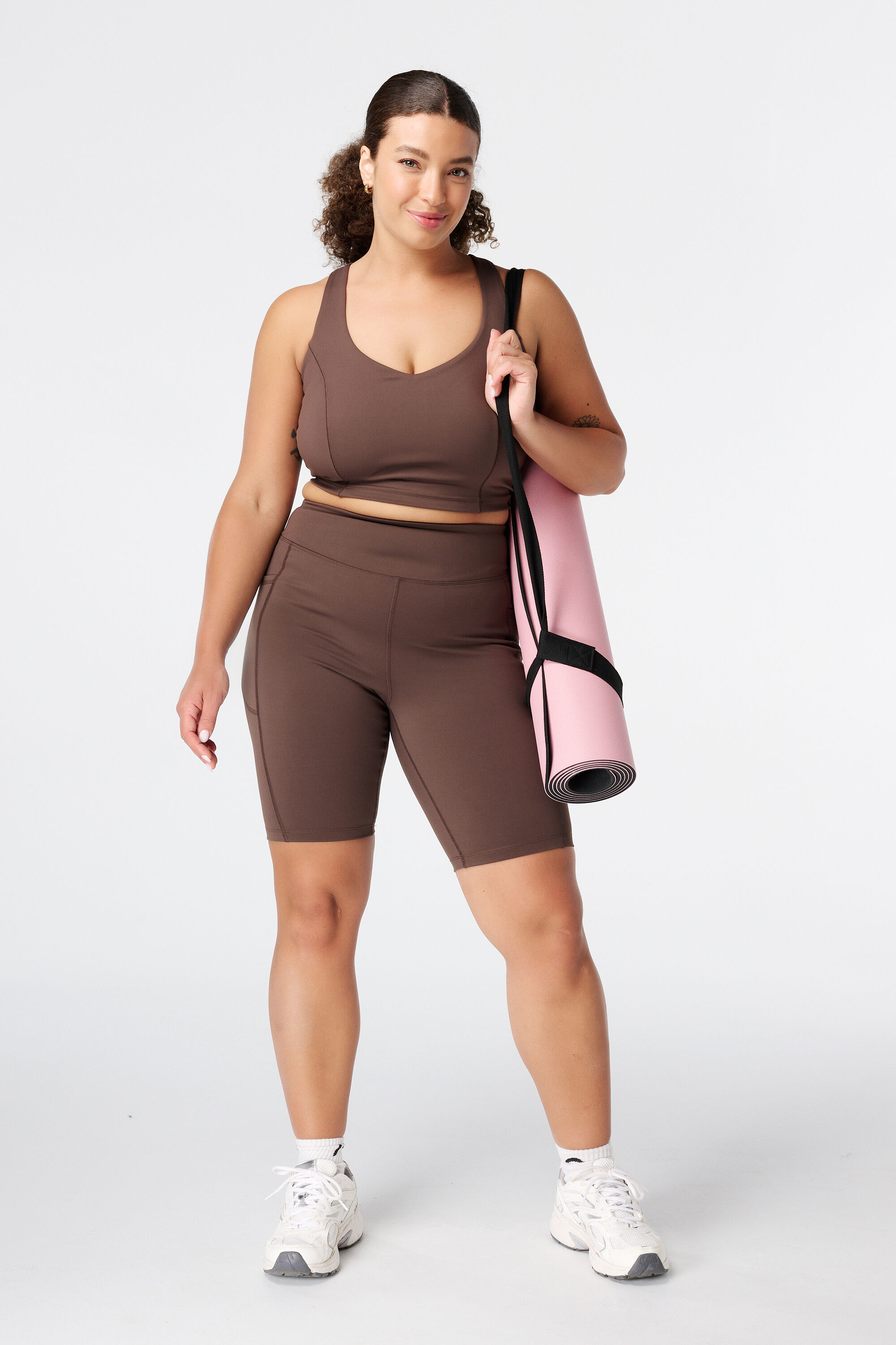 Korte sportlegging met zijzakken image number 0