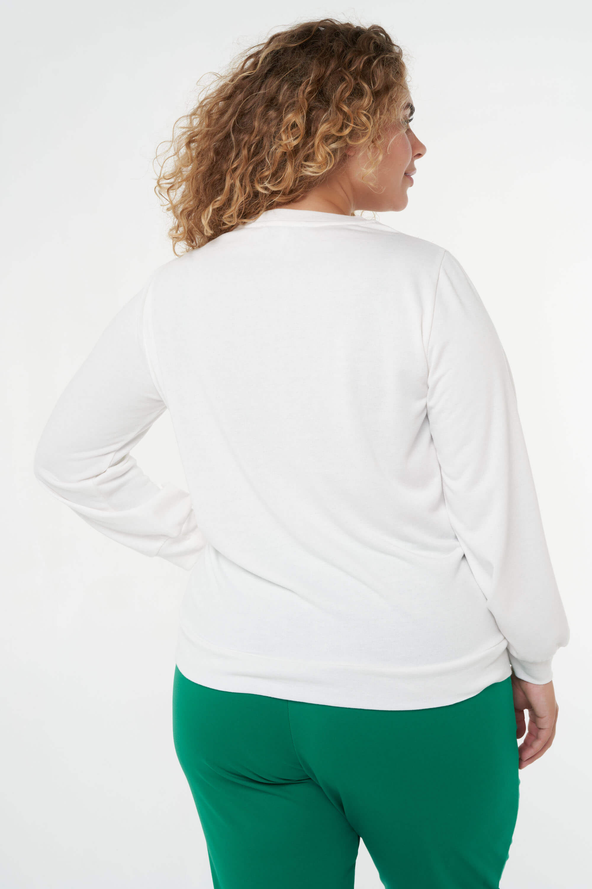 Sweater met tekst image number 4