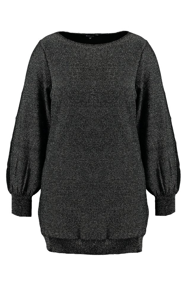 Lange glitter trui image number 1