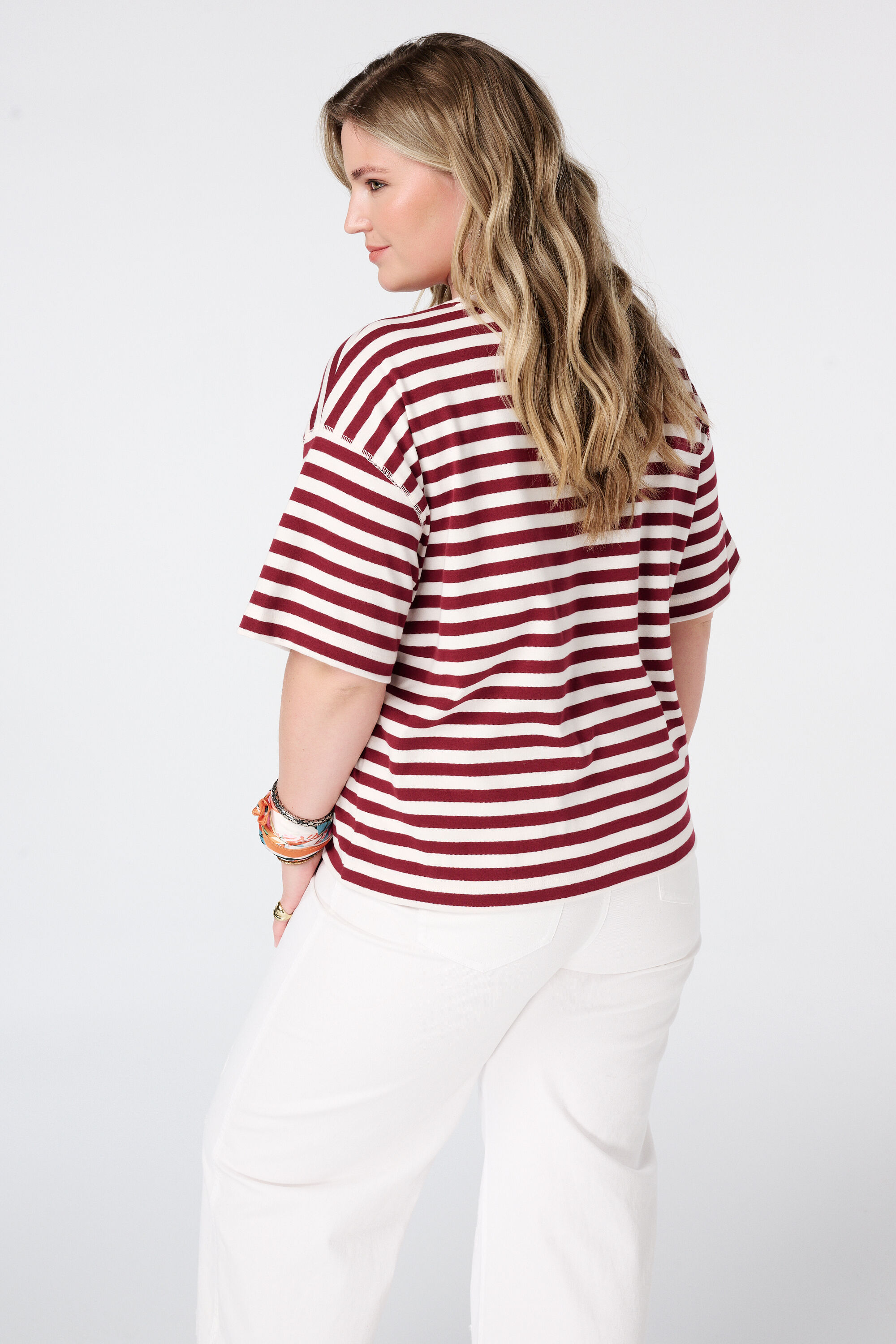 Gestreept t-shirt image number 3