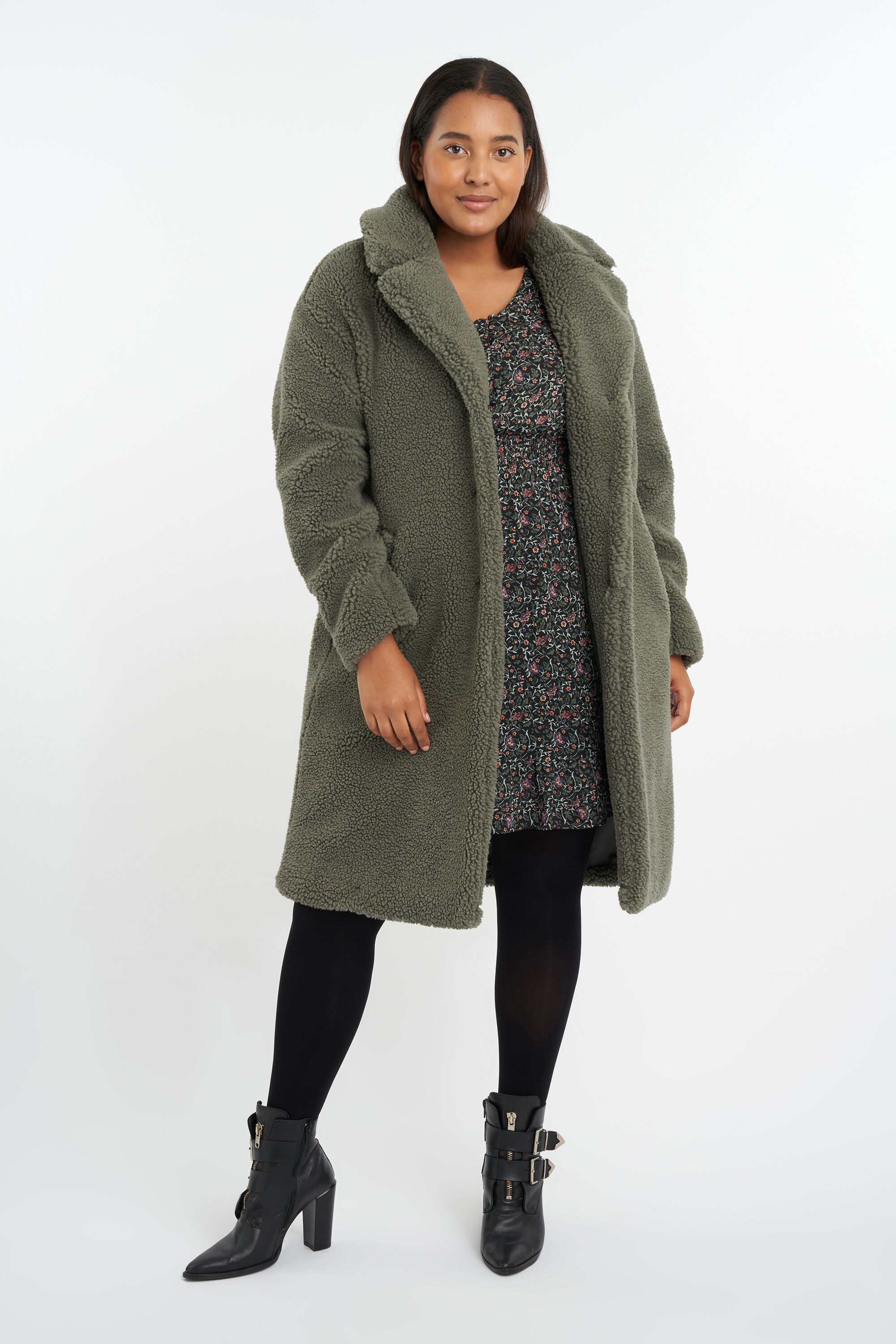 Oversized teddy jas image number 7