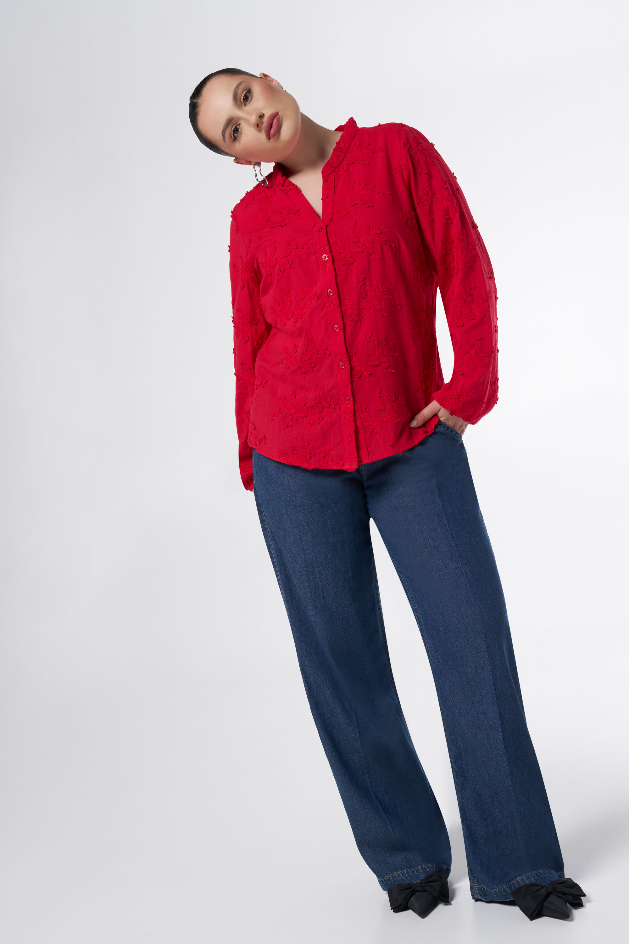 Blouse met borduursel image number 5