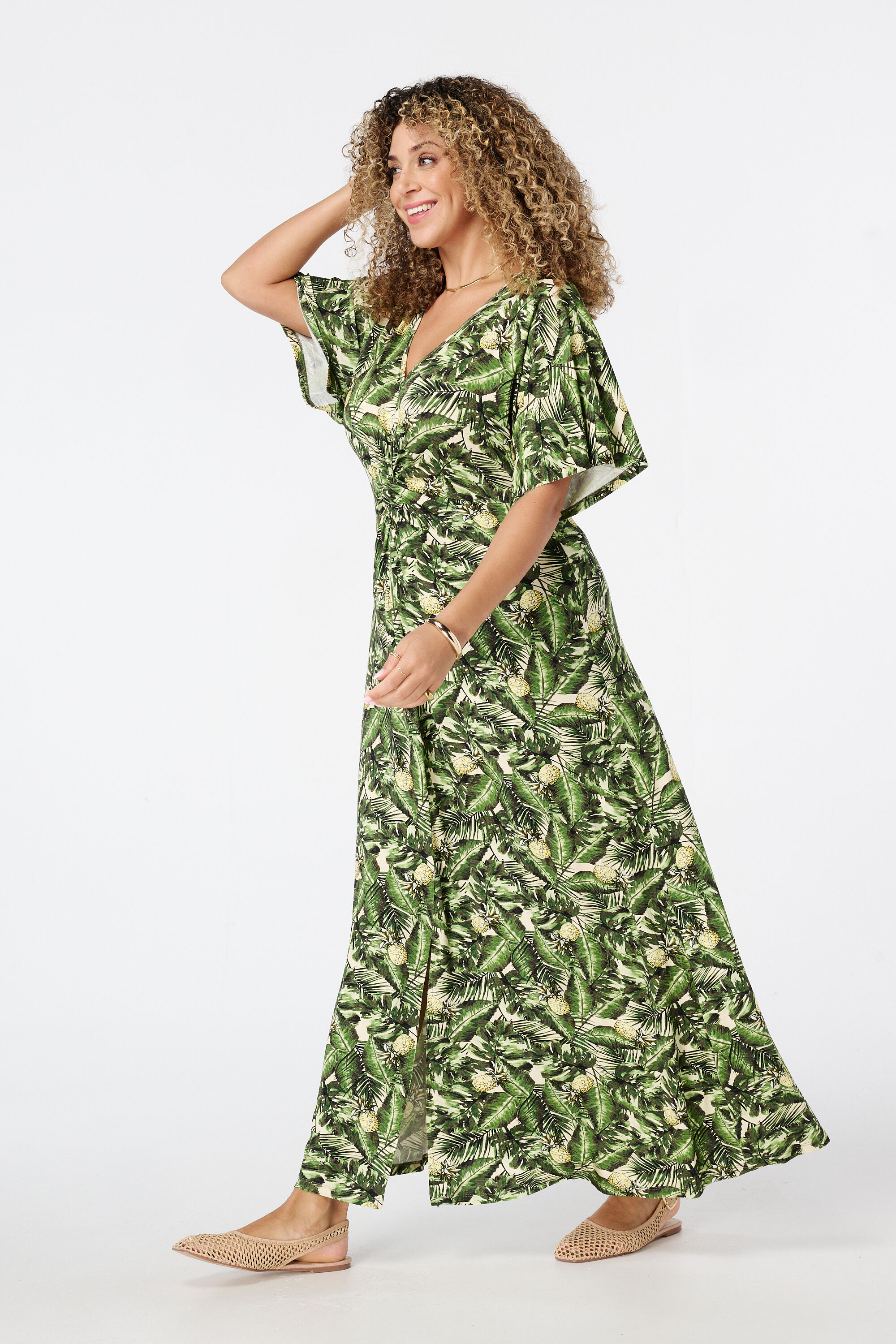 Jurk met print image number 5