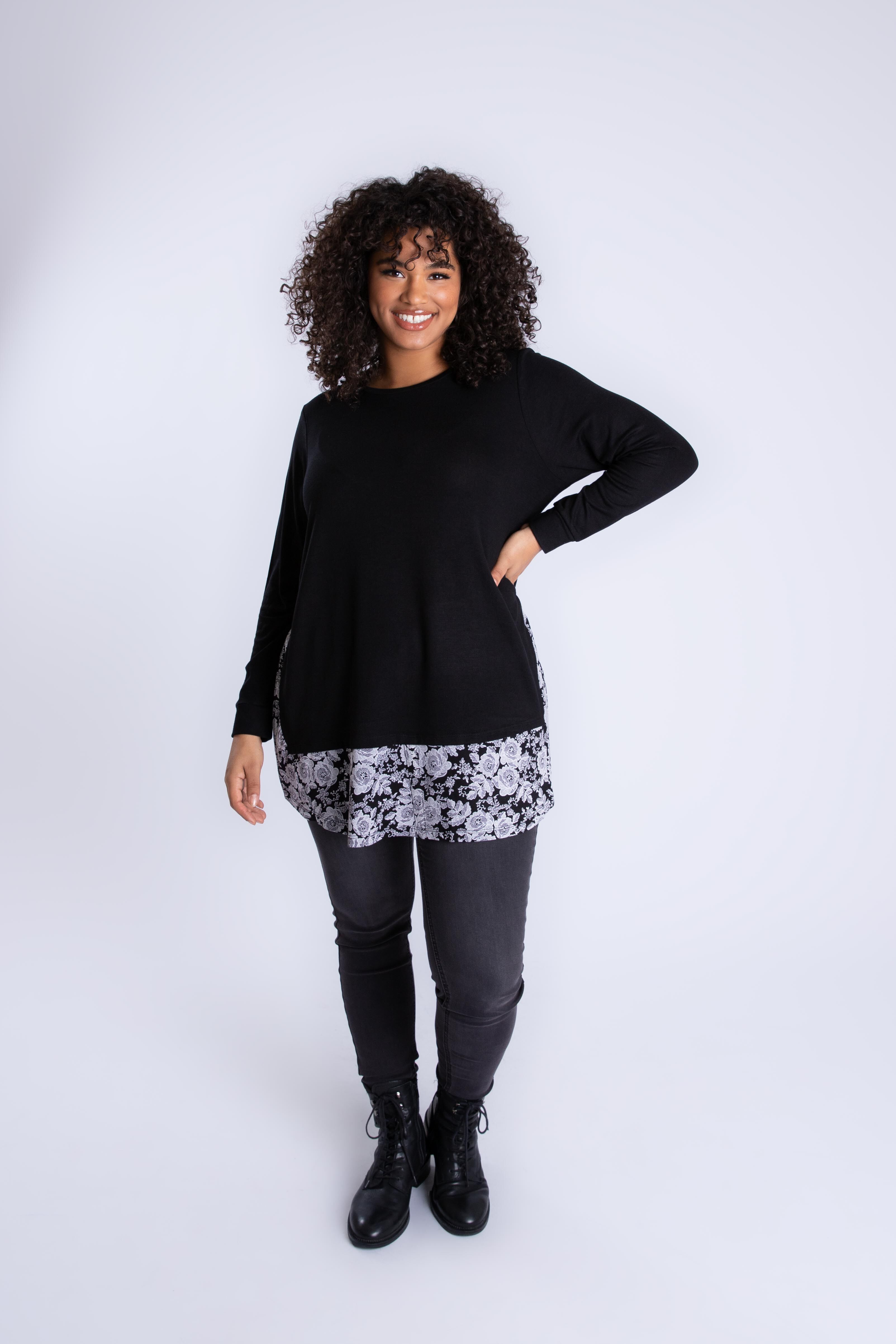 Top met print image number 5