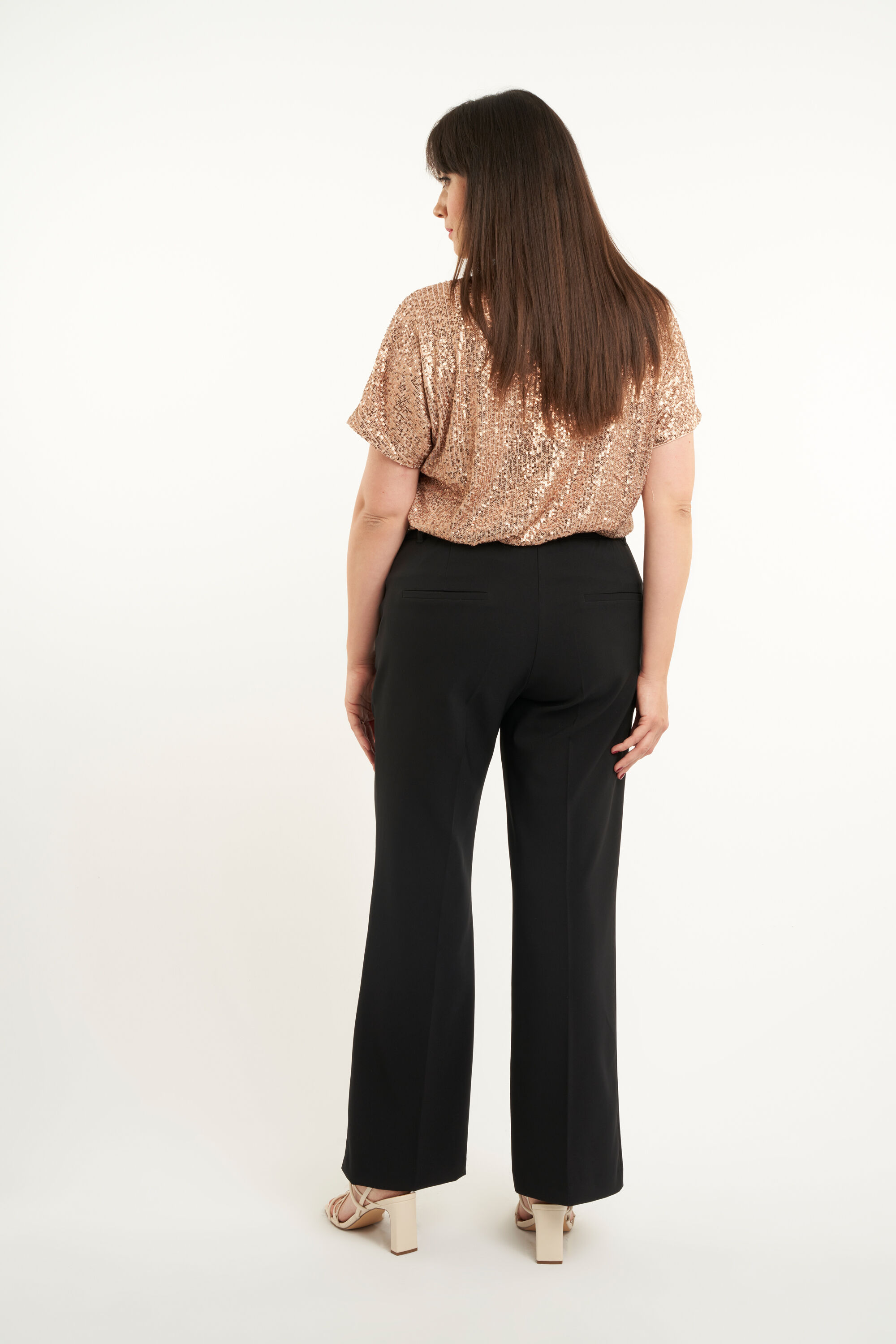 Wijdvallende pantalon image number 4