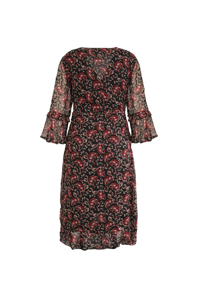 Wikkeljurk met paisleyprint image number 3