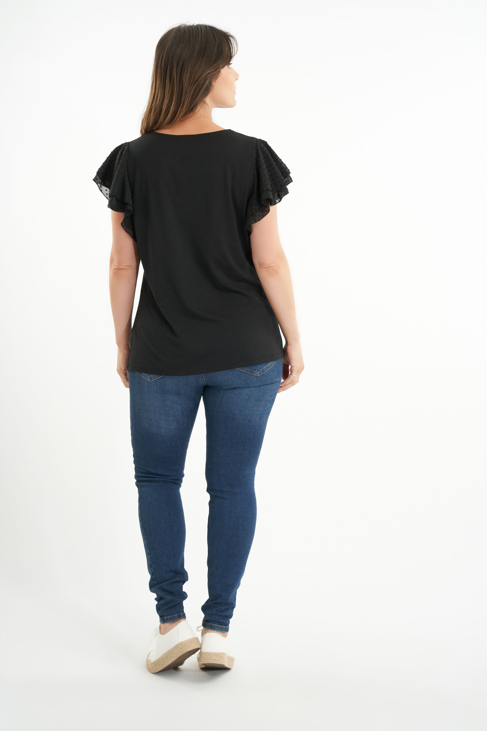 Top met sierlijke mouwtjes image number 4
