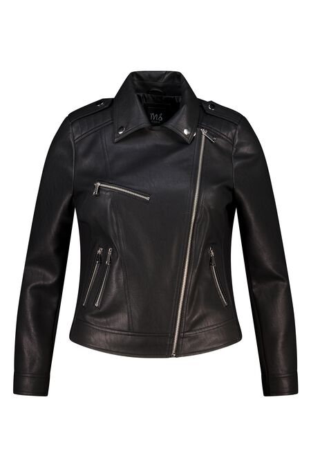 Bikerjasje van imitatieleer