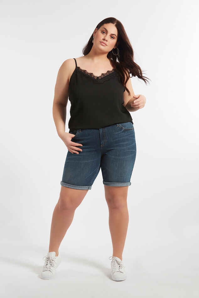 Denim bermuda image number 0