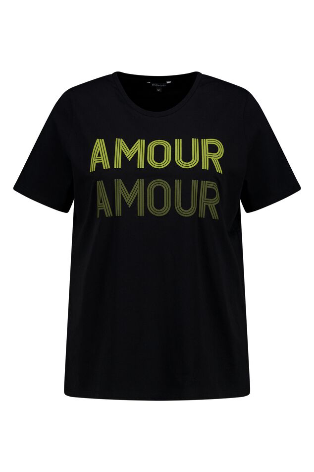 T-shirt met "Amour" tekst image 1