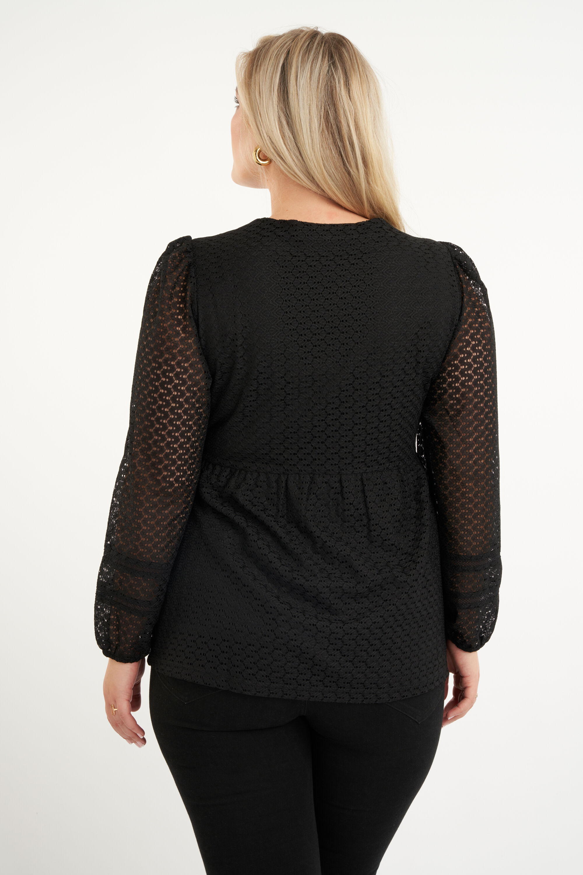 Wikkeltop met kant image number 3