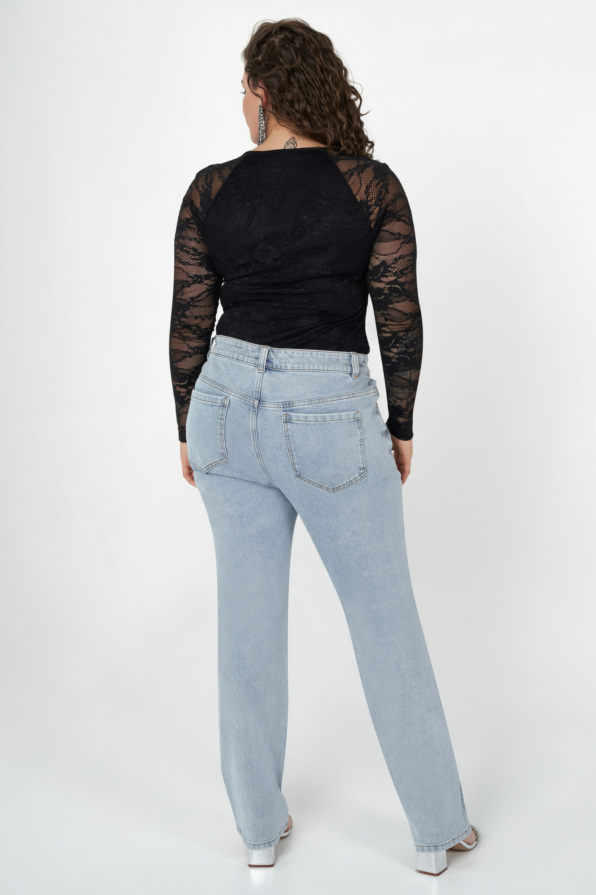 Jeans met diamantjes image number 3