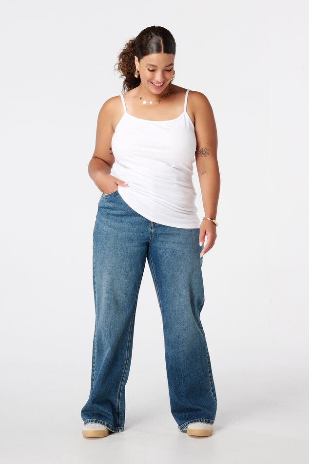 Spaghetti top met stretch image number 5