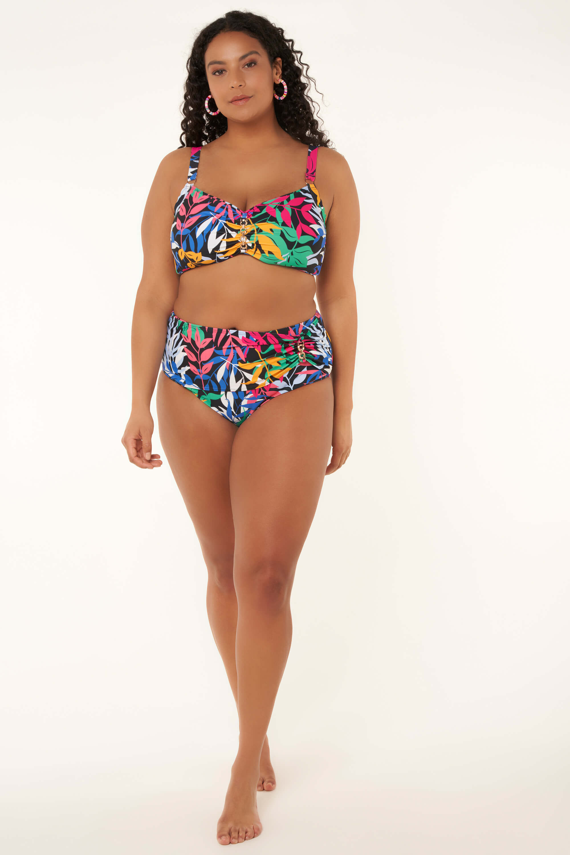 Bikinitop met metalen detail  image number 7