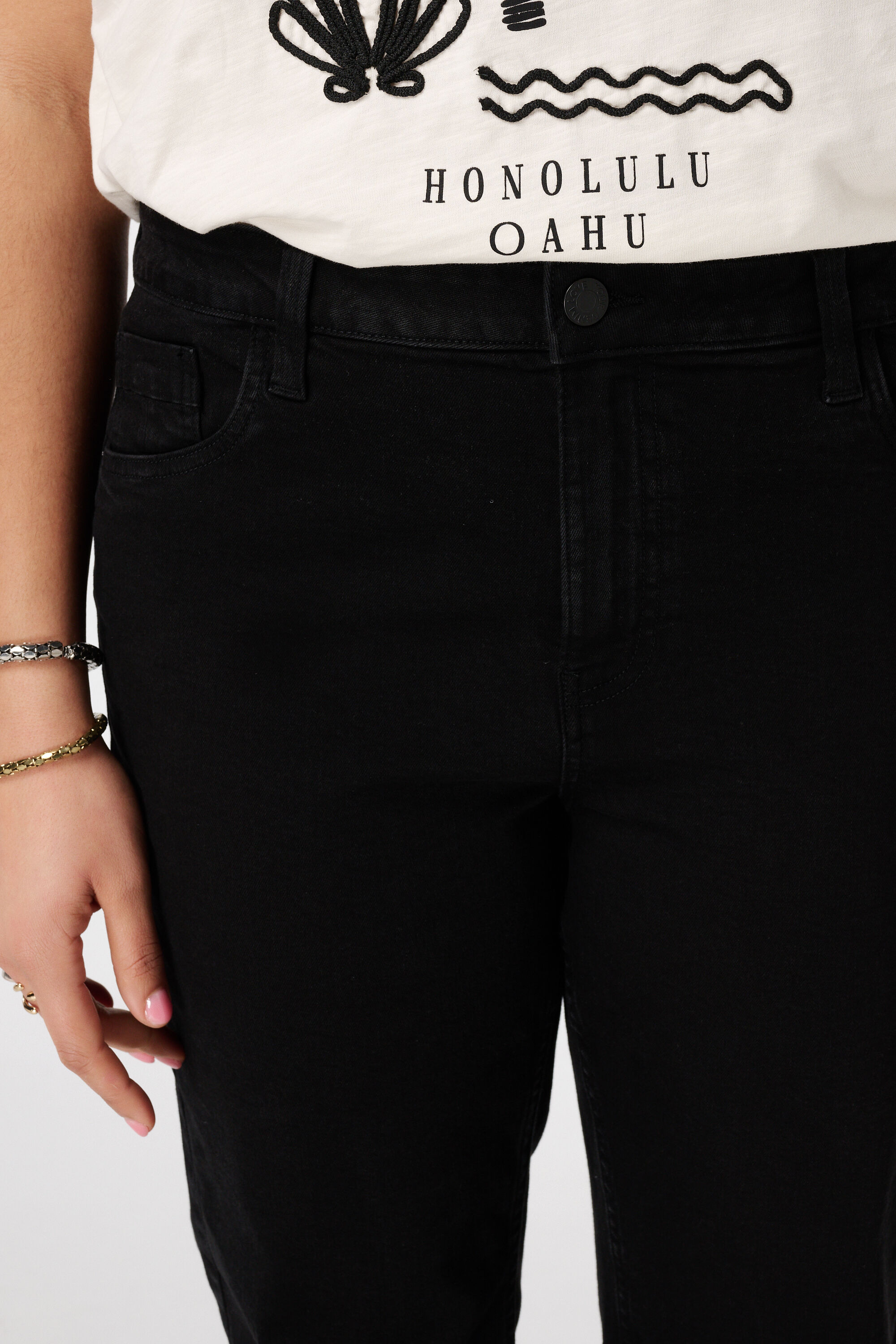 Straight leg jeans LILY Lengtemaat 34 image number 4