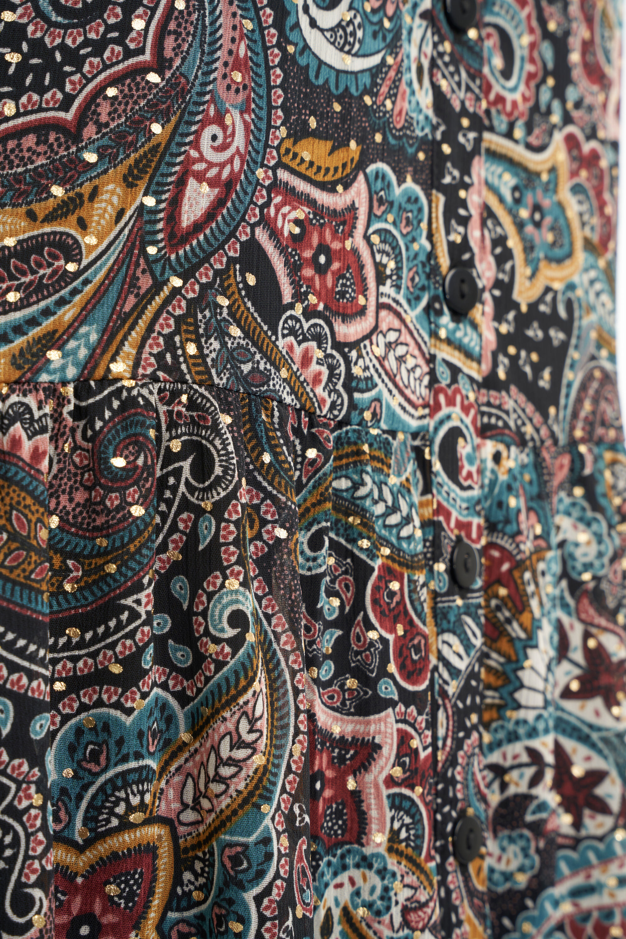 Maxi jurk met paisleyprint image number 5