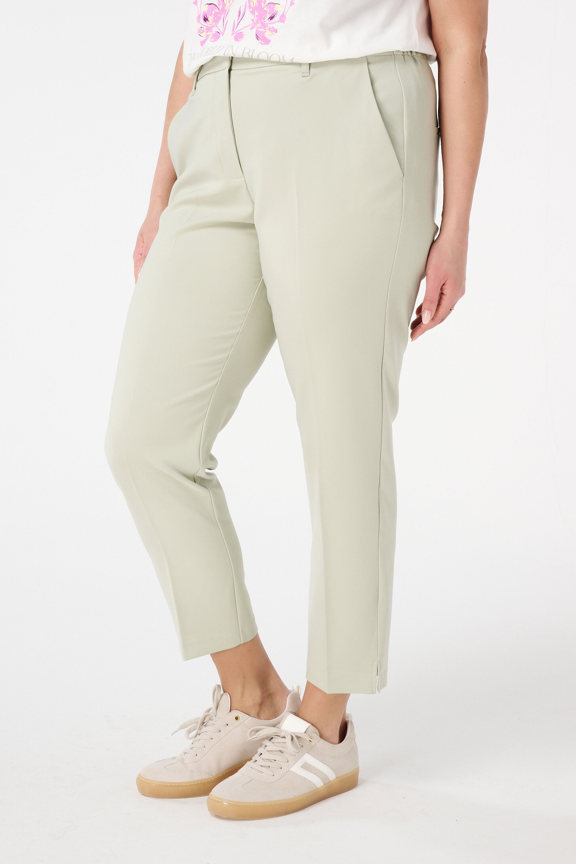 Pantalon met recht pijpen image number 5
