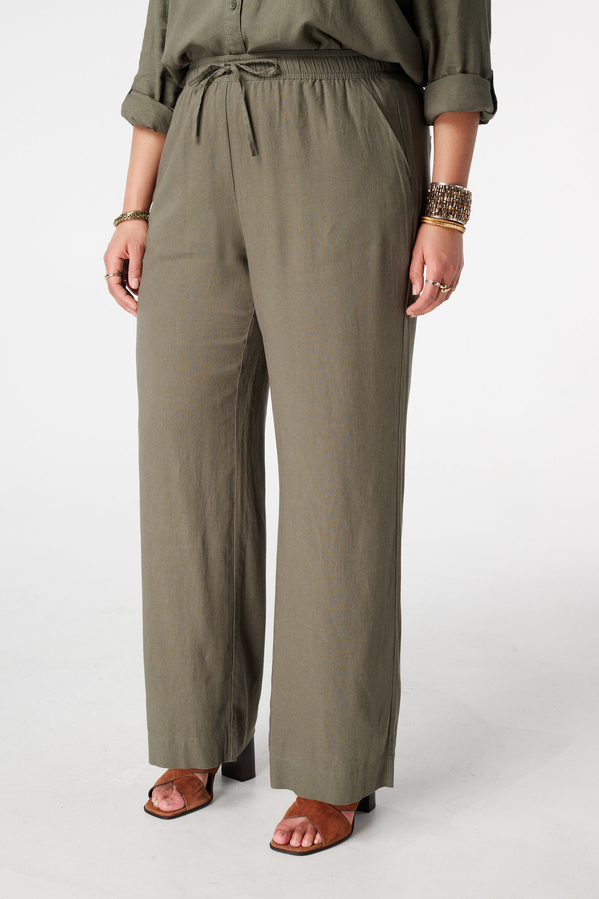 Linnen broek image number 5