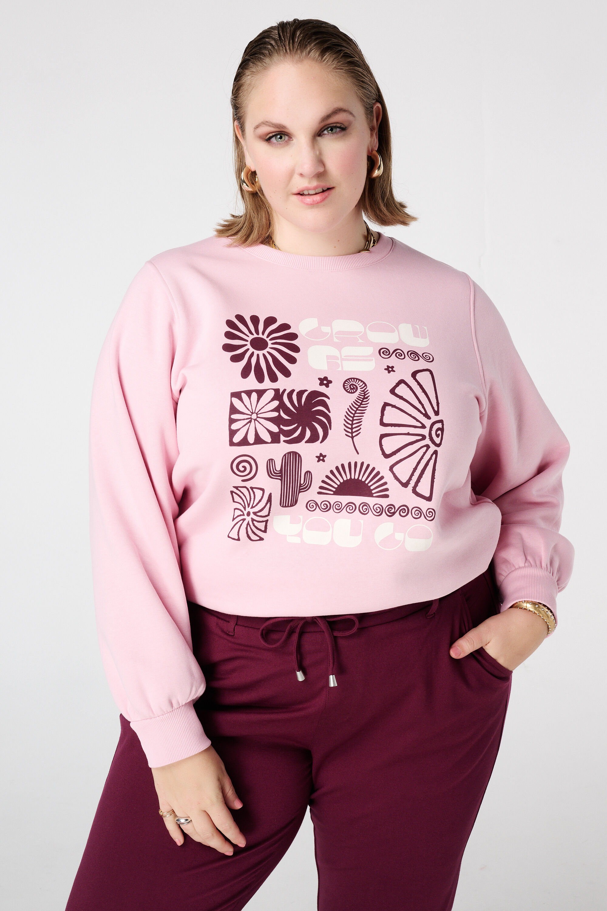 Sweater met print