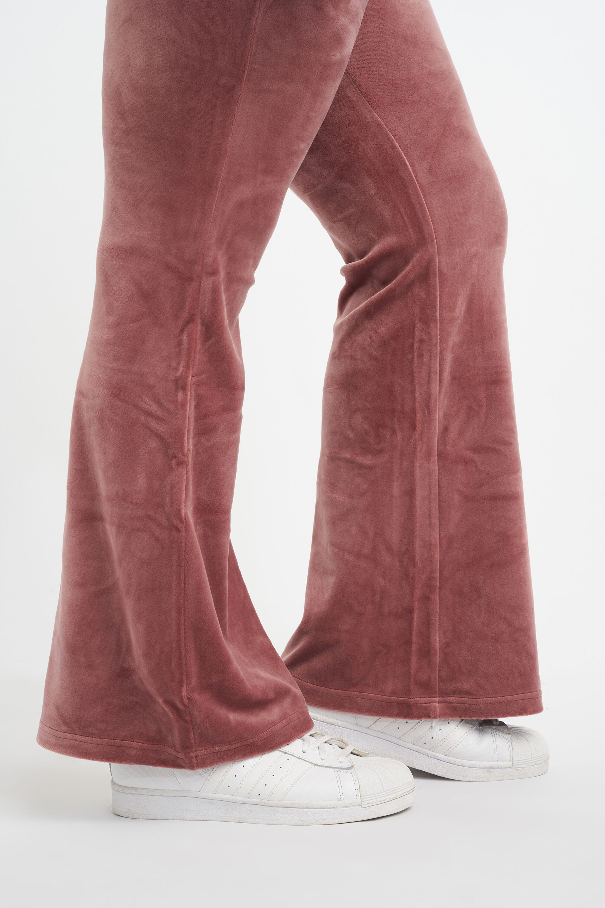 Velvet flared legging image number 5