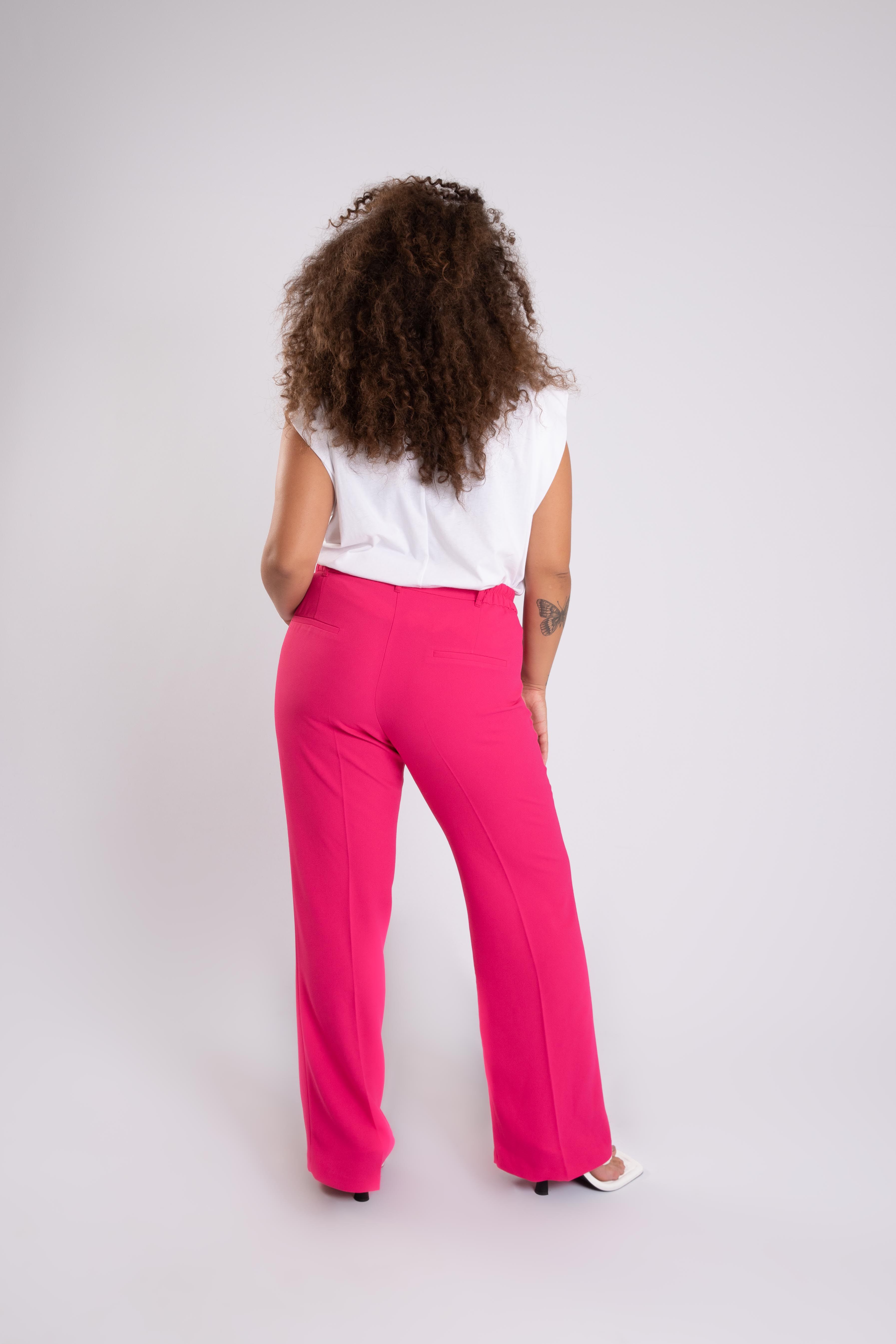 Pantalon met wijde pijpen image number 4