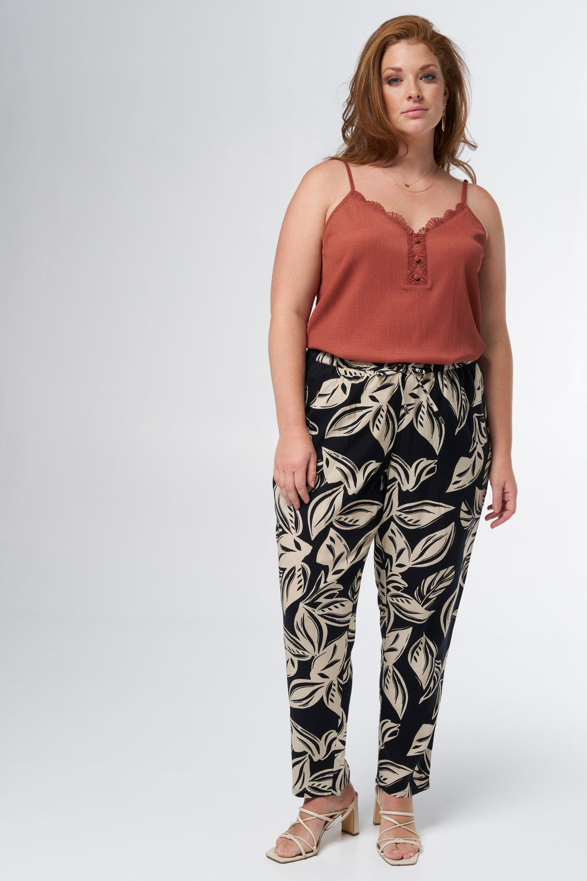 Dames Broek met print MS Mode