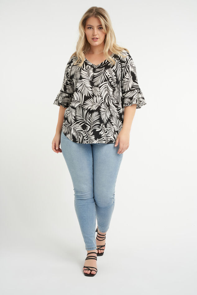 Blouse met print image number 5