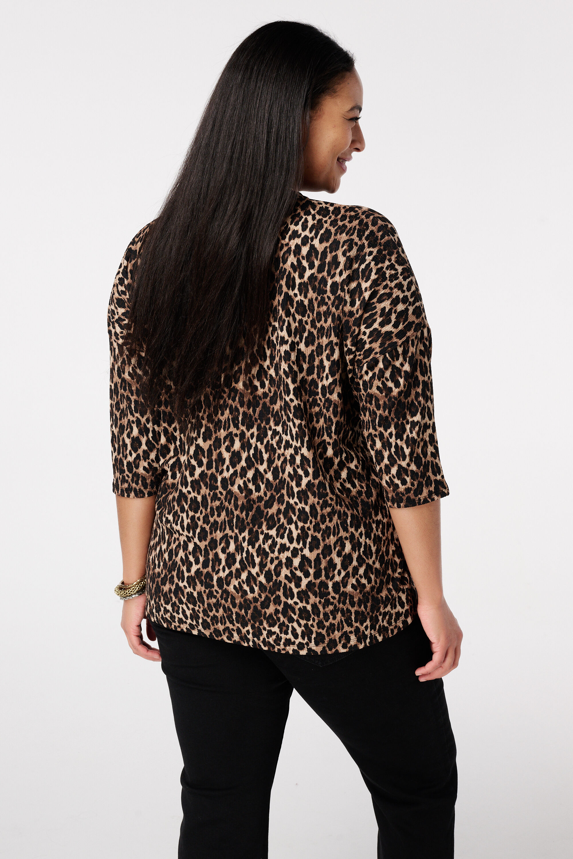 Top met driekwart mouwen image number 3
