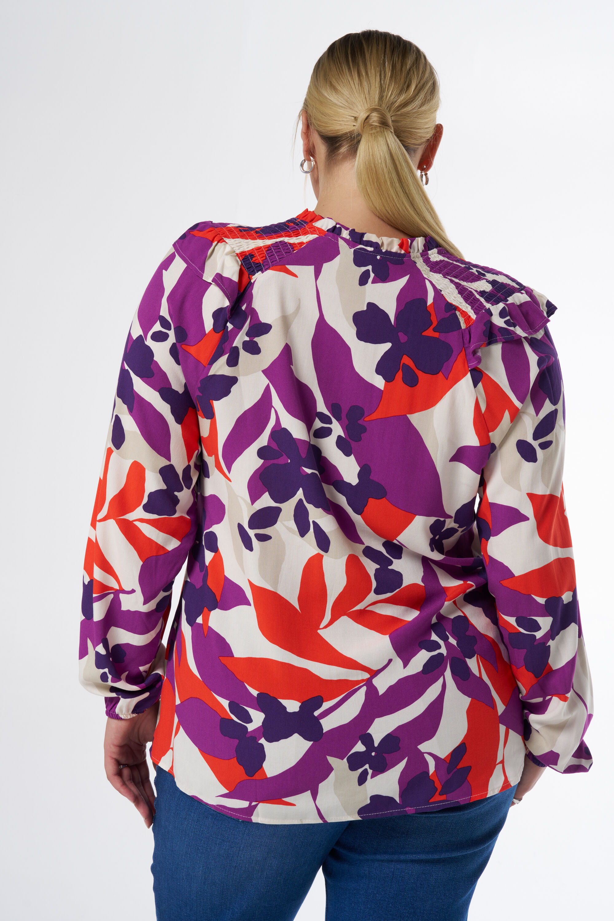 Blouse met print image number 3