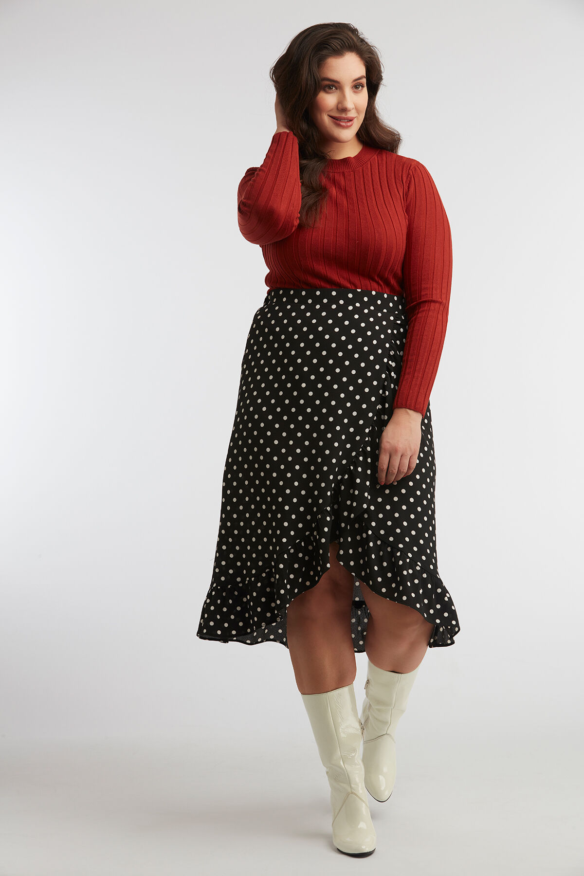 Trui met ribpatroon image number 3