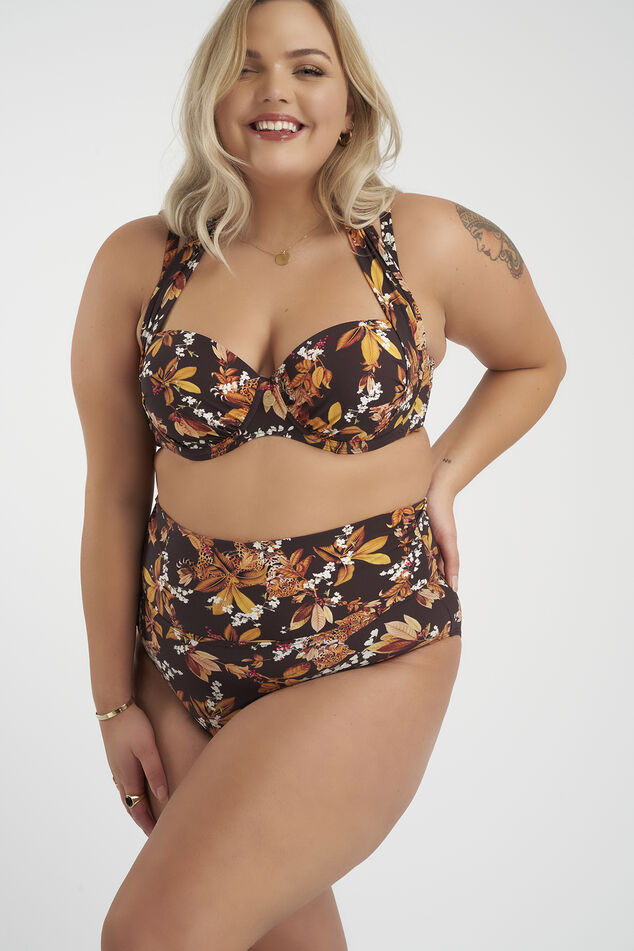 Bikini top met print image number 0
