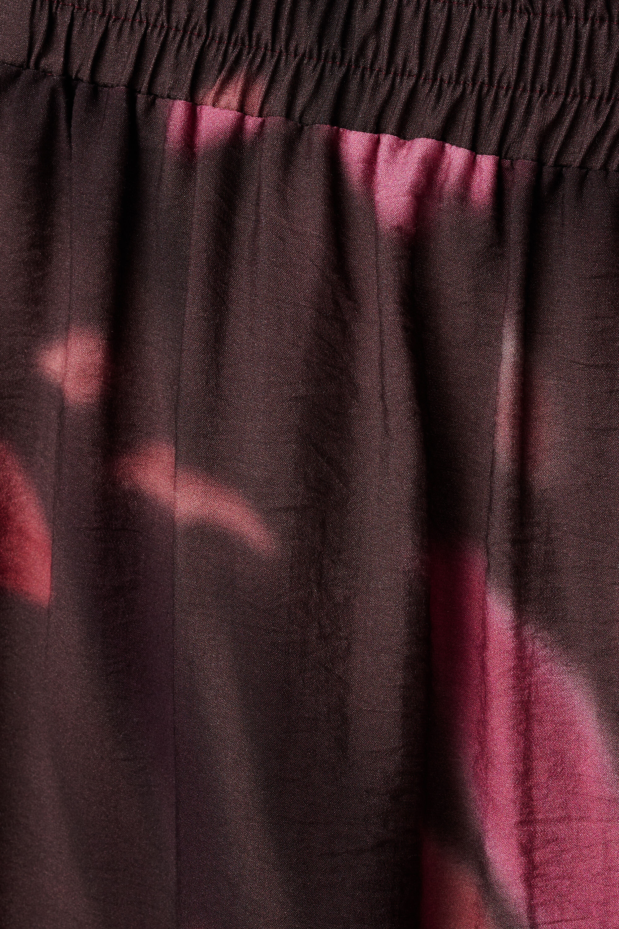 Wide leg broek met print image number 4