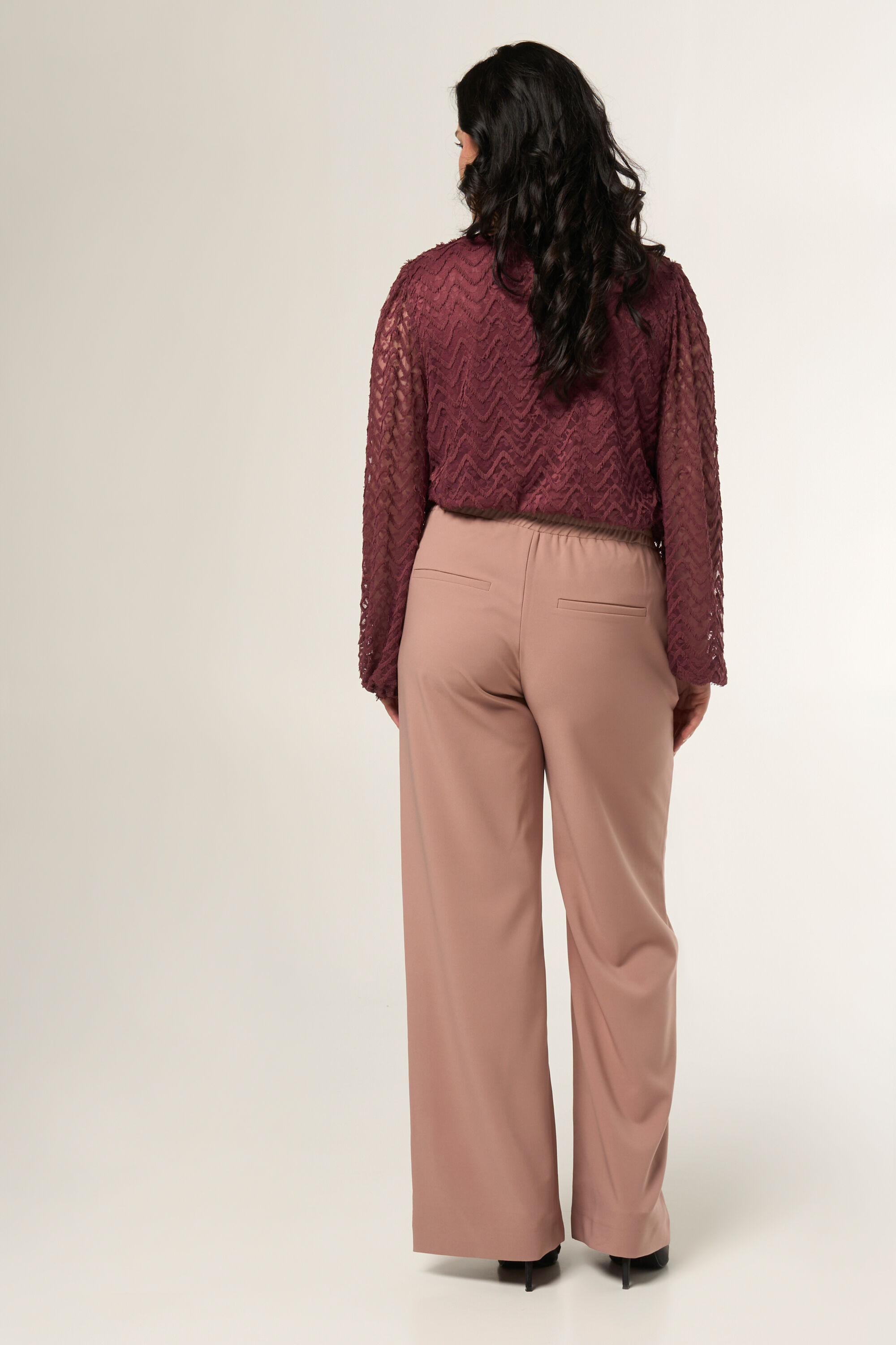 Wide leg broek image number 3