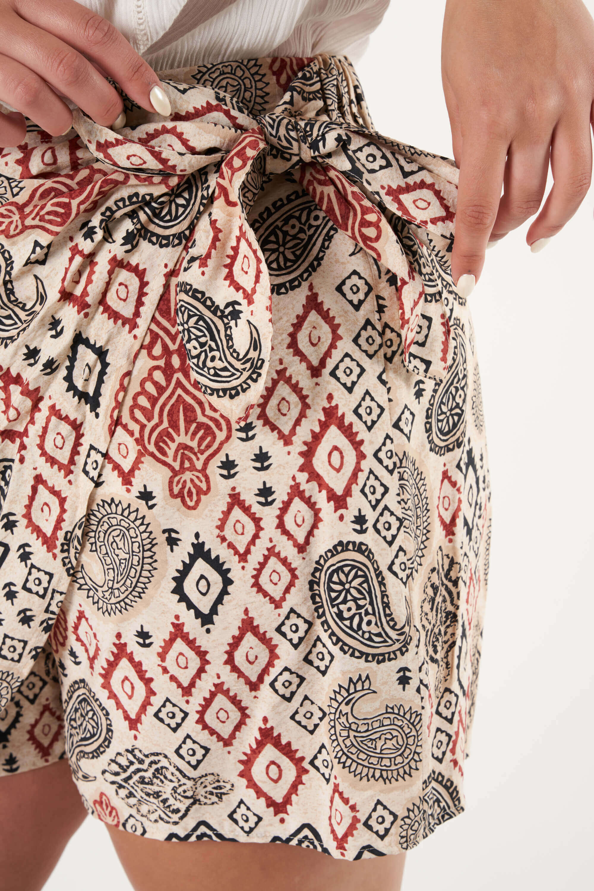 Skort met print image number 5