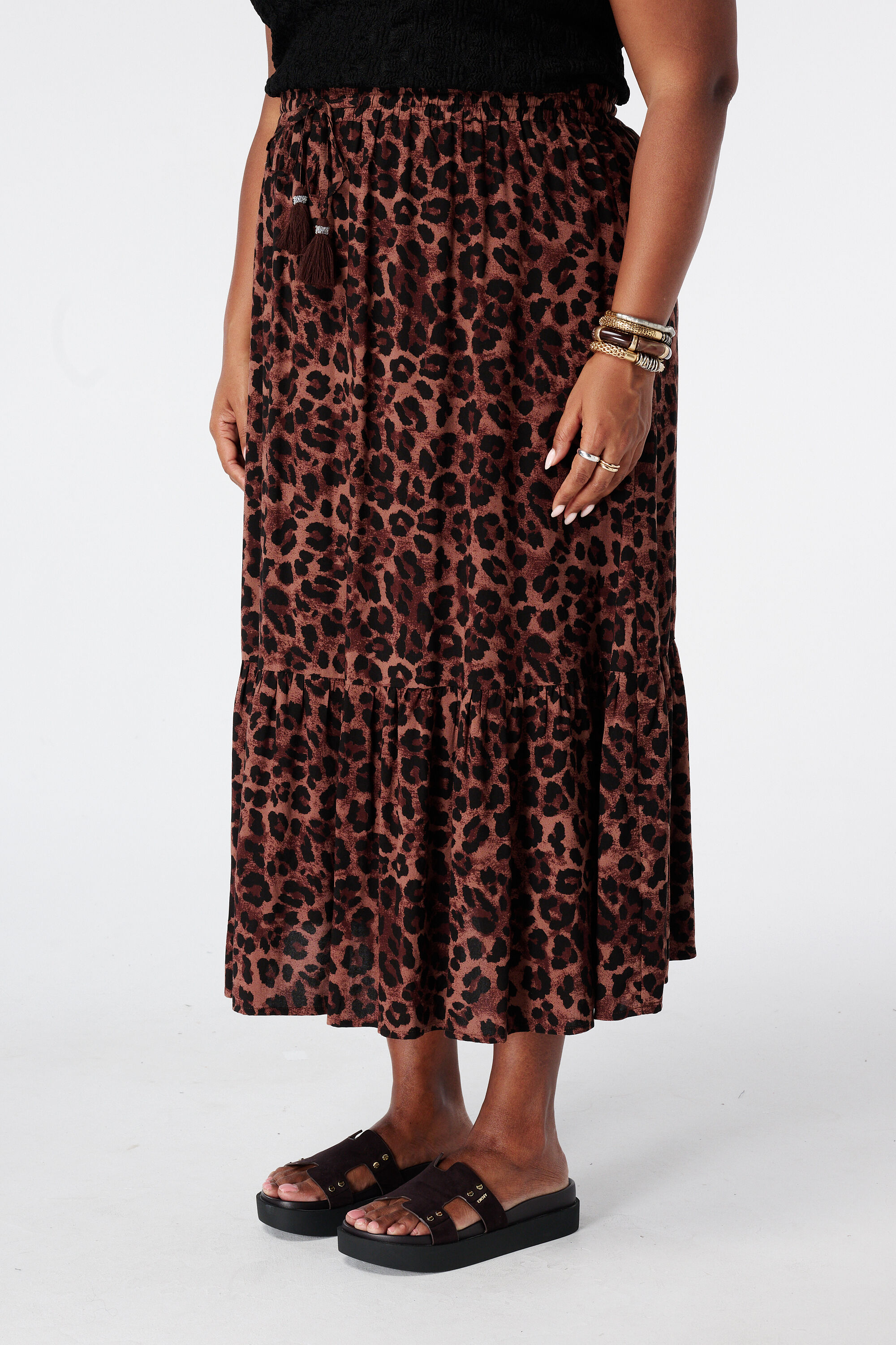 Maxi rok met print image number 5
